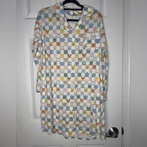 LITTLE SLEEPIES NWT Woman’s Checkmate Nightgown Size M Bamboo